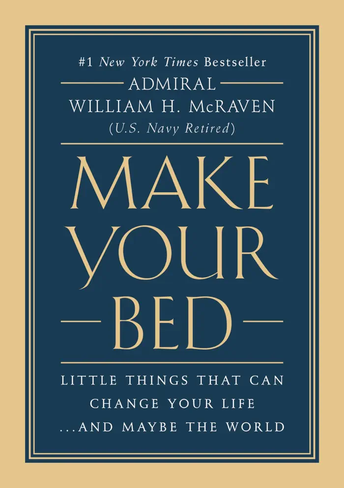 Make Your Bed by William H. McRaven, book cover