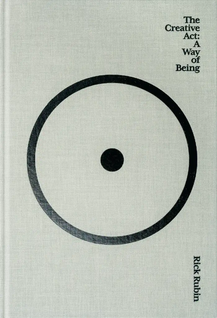 The Creative Act by Rick Rubin, book cover