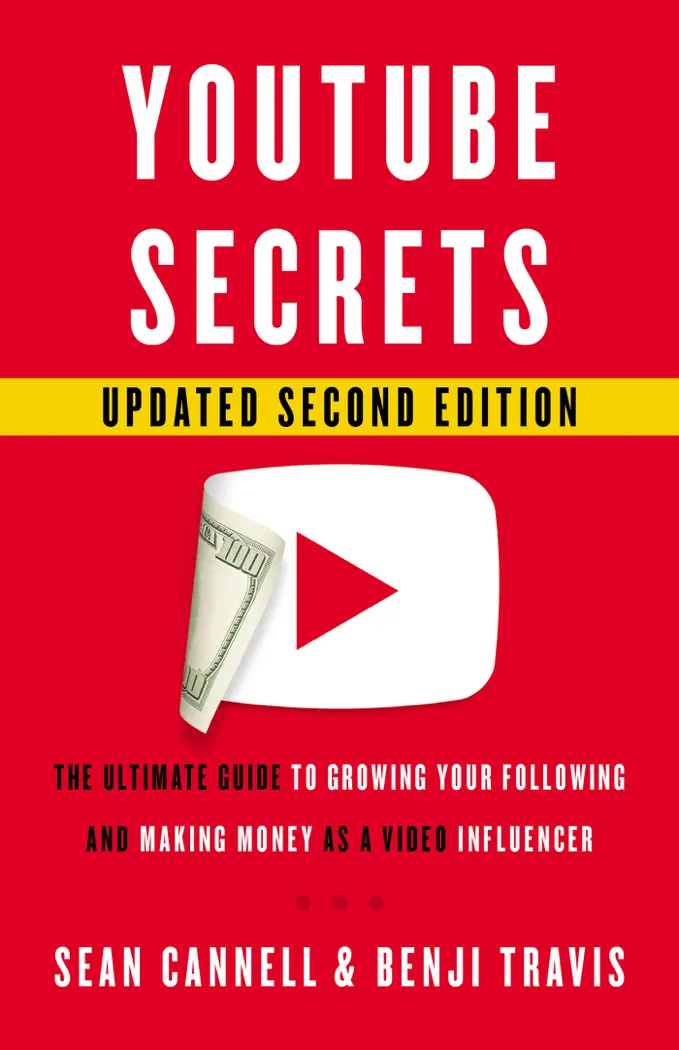 YouTube Secrets by Sean Cannell and Benji Travis, book cover
