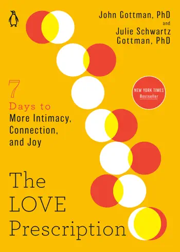 The Love Prescription by John Gottman and Julie Schwartz Gottman, book cover