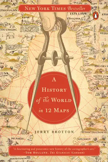 A History of the World in 12 Maps by Jerry Brotton, book cover