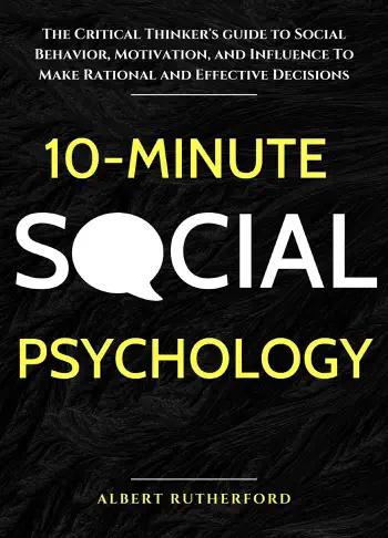 10-Minute Social Psychology by Albert Rutherford, book cover