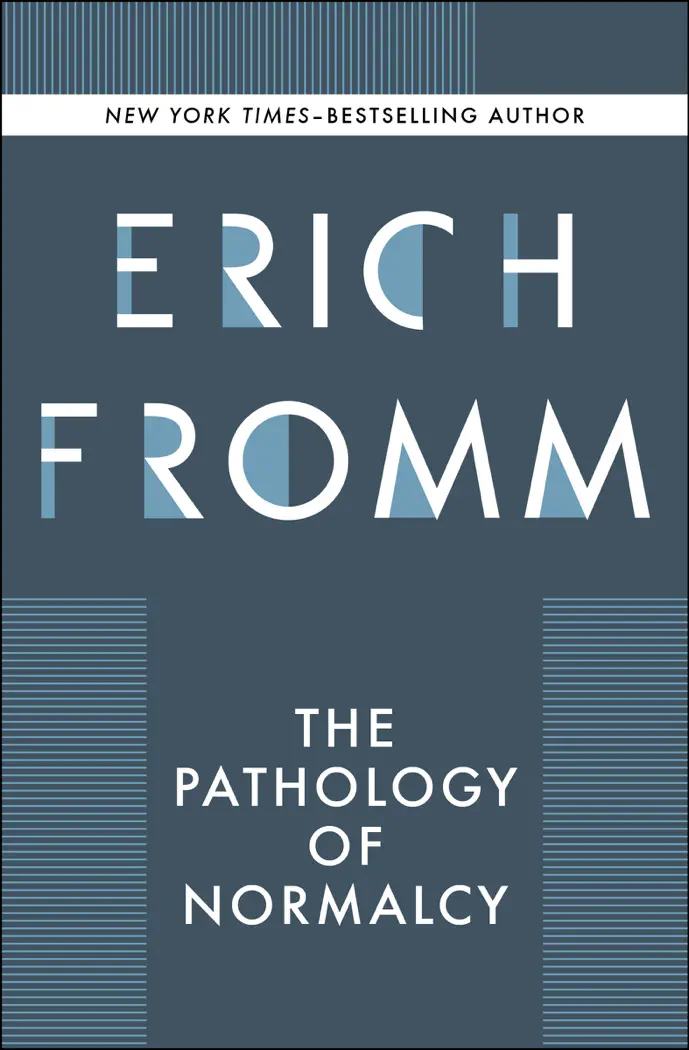 The Pathology of Normalcy by Erich Fromm, book cover