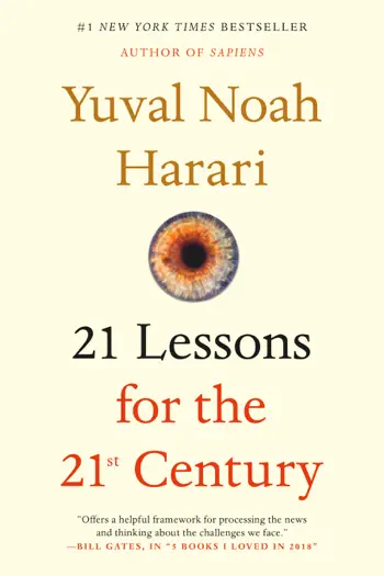 21 Lessons for the 21st Century by Yuval Noah Harari, book cover