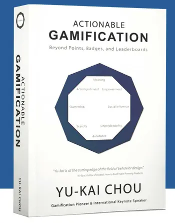 Actionable Gamification by Yu-kai Chou, book cover