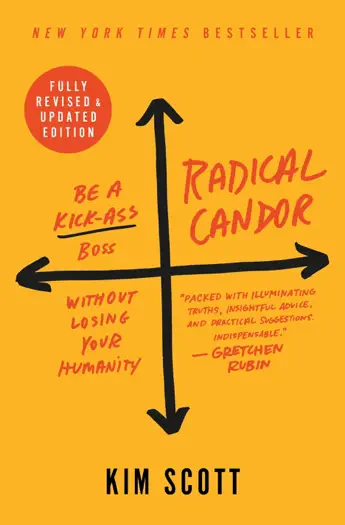 Radical Candor by Kim Scott, book cover
