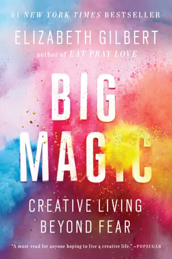 Big Magic by Elizabeth Gilbert, book cover
