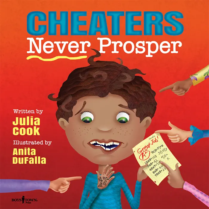 Cheaters Never Prosper by Julia Cook, book cover