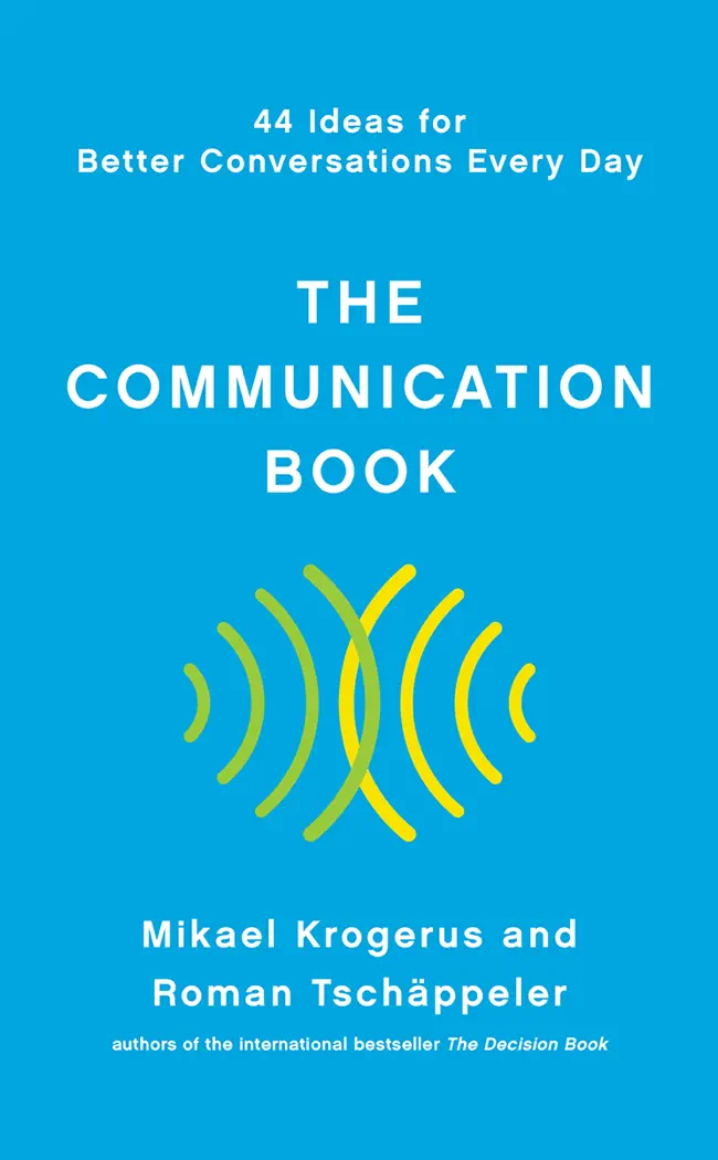 The Communication Book by Mikael Krogerus & Roman Tschäppeler, book cover