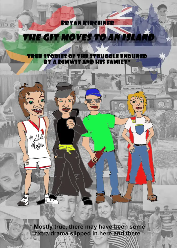 The Git Moves to an Island by Bryan Kirchner, book cover