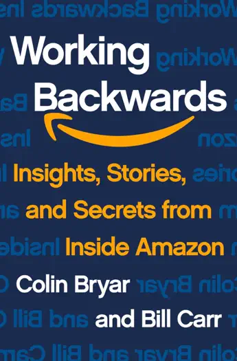 Working Backwards by Colin Bryar & Bill Carr, book cover