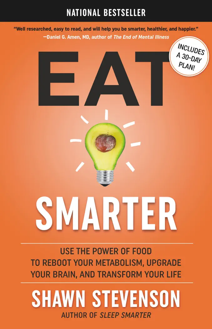 Eat Smarter by Shawn Stevenson, book cover