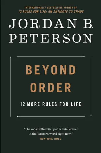 Beyond Order by Jordan Peterson, book cover