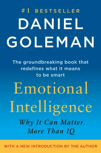 Emotional Intelligence by Daniel Goleman, book cover