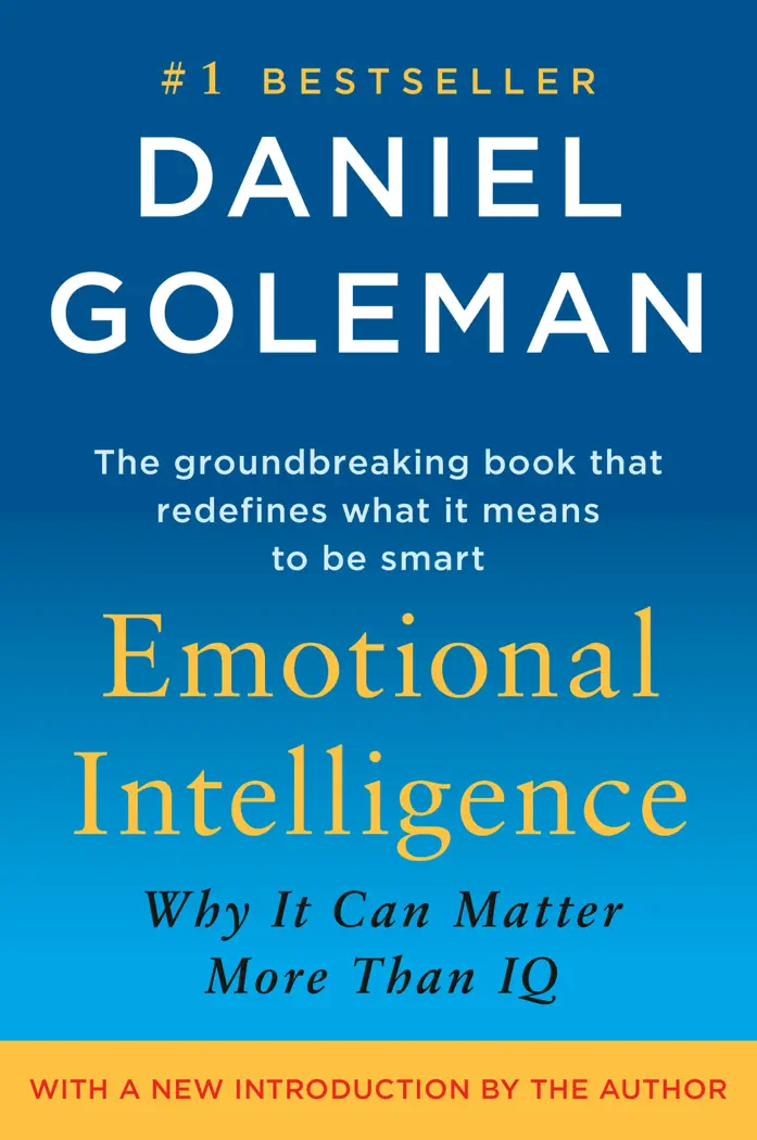 Emotional Intelligence by Daniel Goleman, book cover