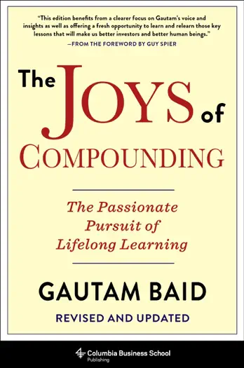 The Joys Of Compounding by Gautam Baid, book cover