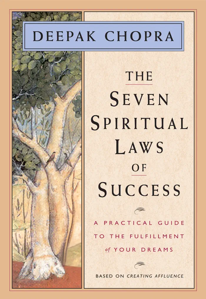 The Seven Spiritual Laws of Success by Deepak Chopra, book cover
