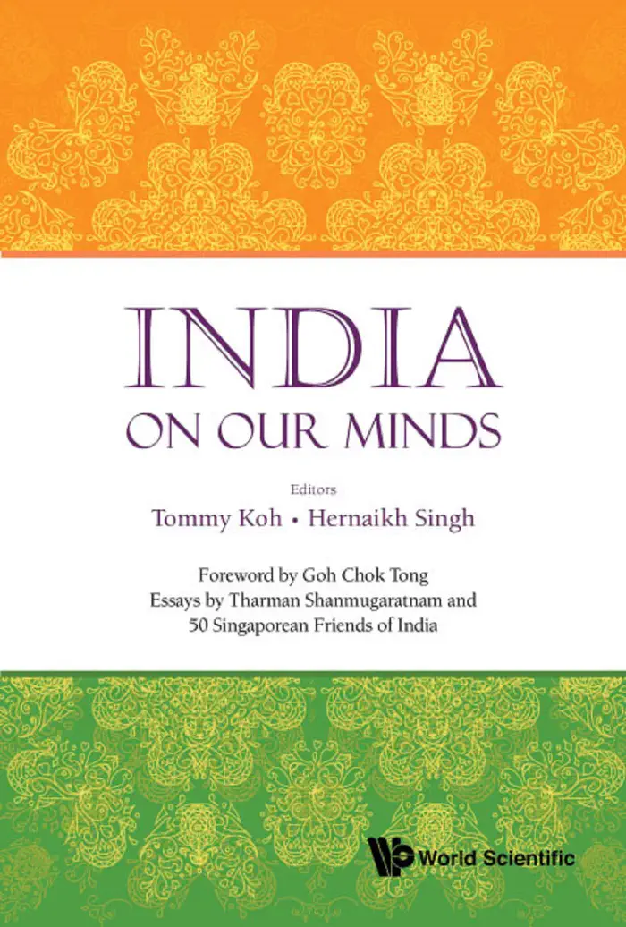 India on Our Minds by Tommy Koh, Hernaikh Singh & Chok Tong Goh, book cover