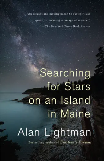 Searching for Stars on an Island in Maine by Alan Lightman, book cover