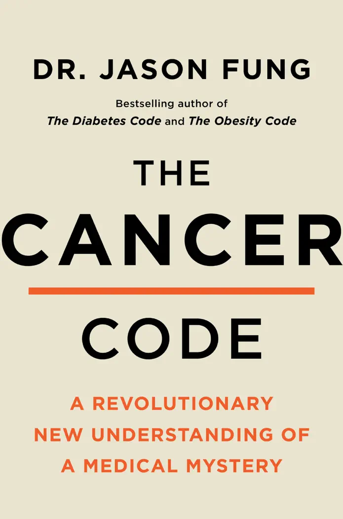 The Cancer Code by Jason Fung, book cover