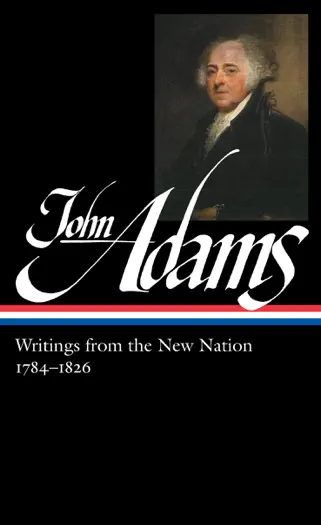 John Adams by John Adams & Gordon S. Wood, book cover