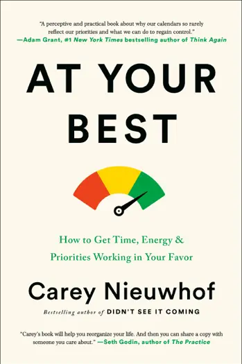 At Your Best by Carey Nieuwhof, book cover