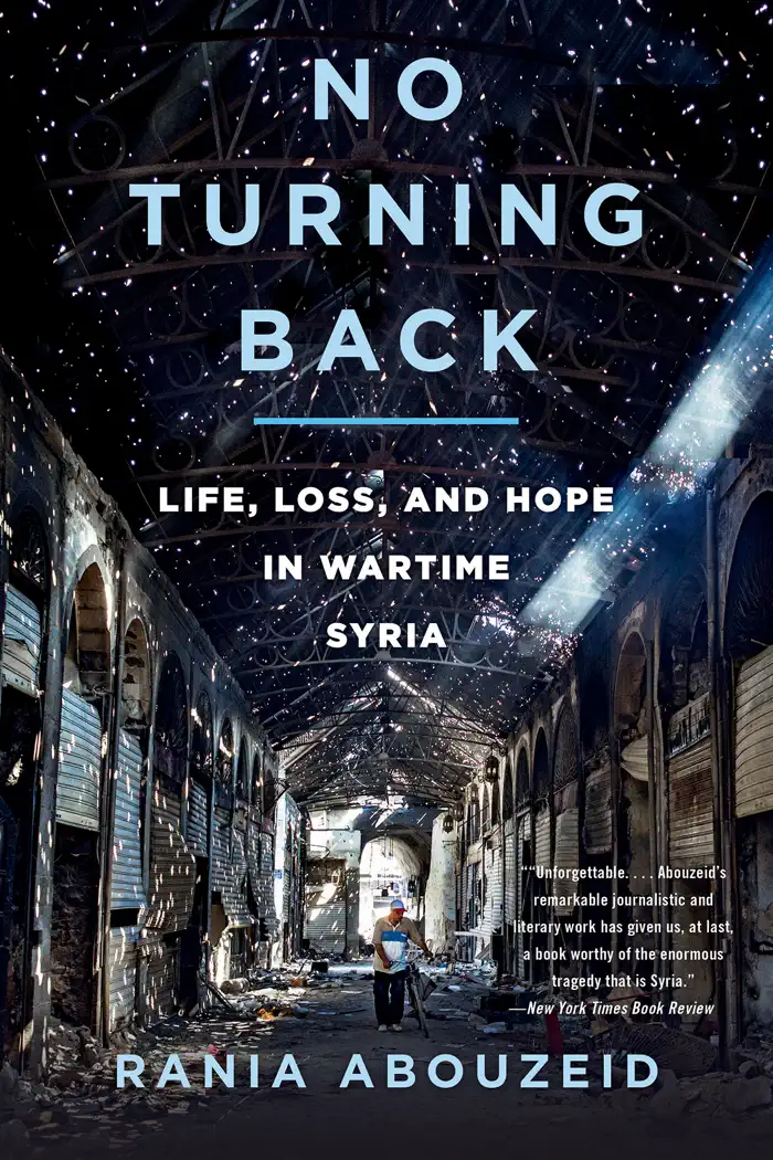 No Turning Back by Rania Abouzeid, book cover