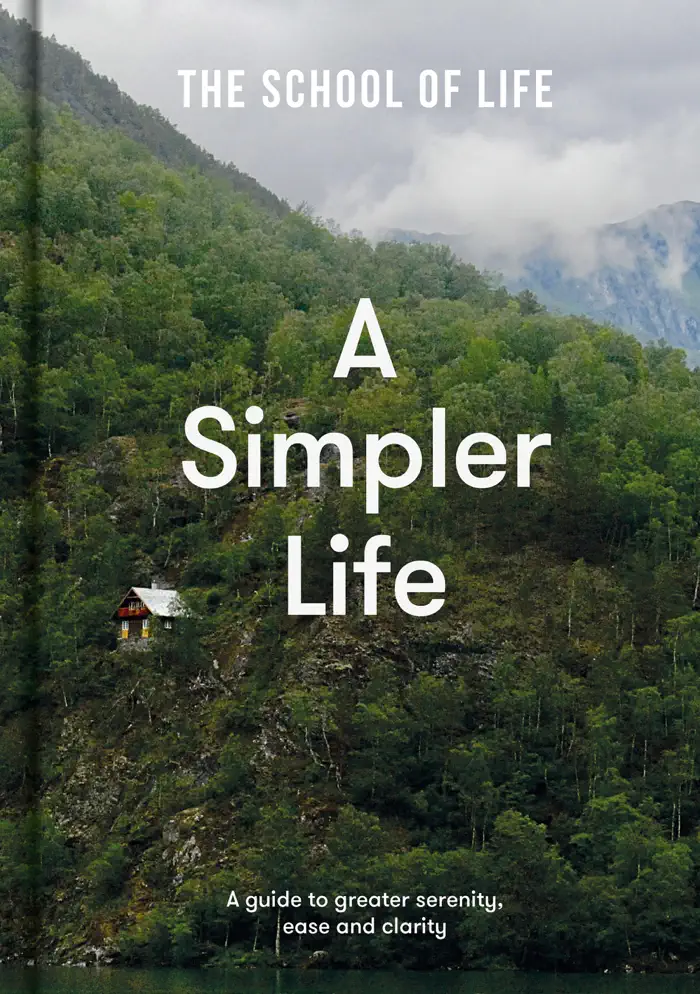 A Simpler Life by The School of Life, book cover