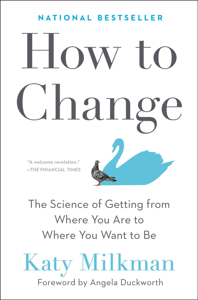 How to Change by Katy Milkman, book cover