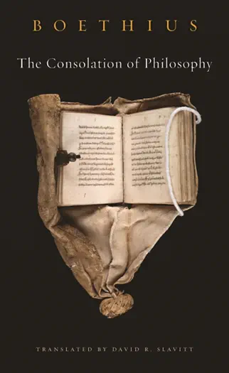 The Consolation of Philosophy by Boethius & David R. Slavitt, book cover
