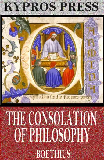The Consolation of Philosophy by Boethius, book cover