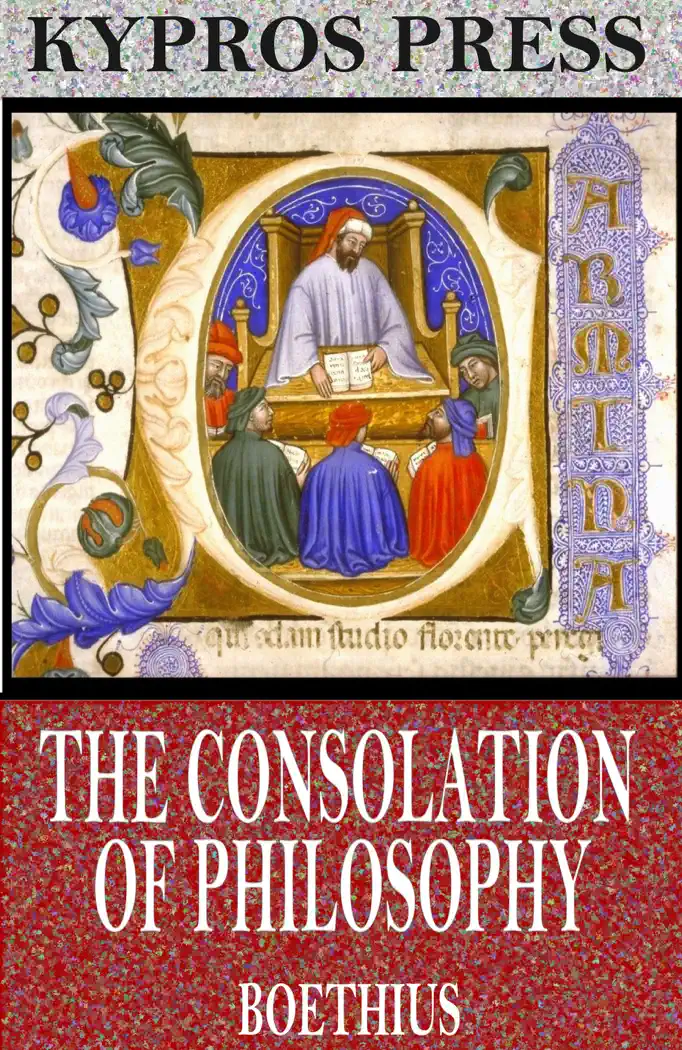 The Consolation of Philosophy by Boethius, book cover