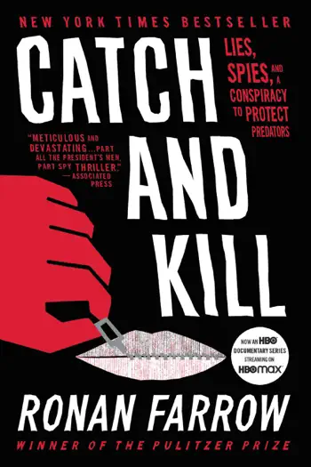 Catch and Kill by Ronan Farrow, book cover