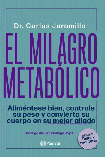 El milagro metabólico by Dr. Carlos Jaramillo, book cover