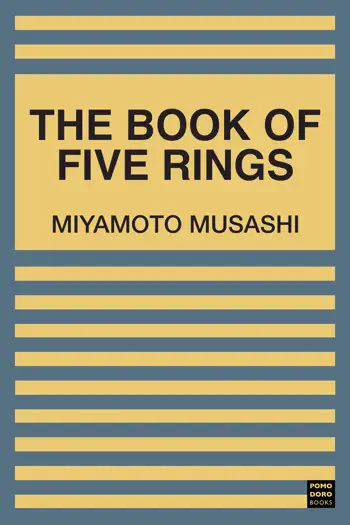 The Book of Five Rings by Miyamoto Musashi, book cover
