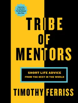 Tribe of Mentors by Tim Ferriss, book cover