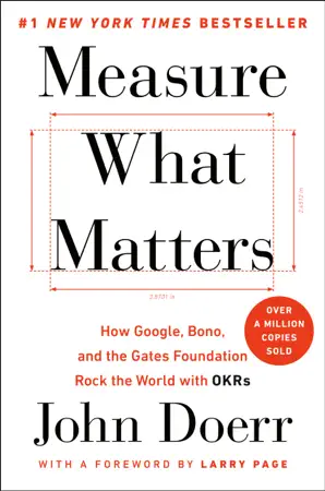 Measure What Matters by John Doerr, book cover