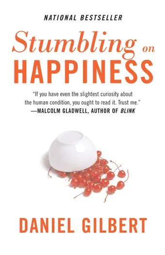 Stumbling on Happiness by Daniel Gilbert, book cover