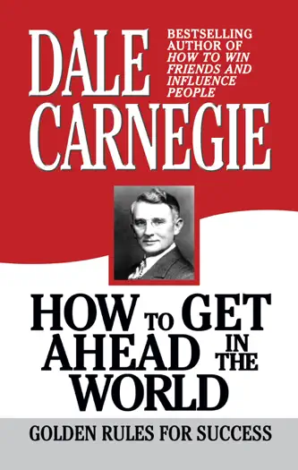 How to Get Ahead in the World by Dale Carnegie, book cover
