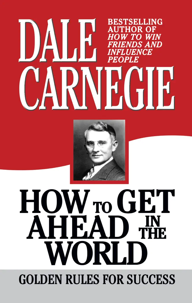 How to Get Ahead in the World by Dale Carnegie, book cover