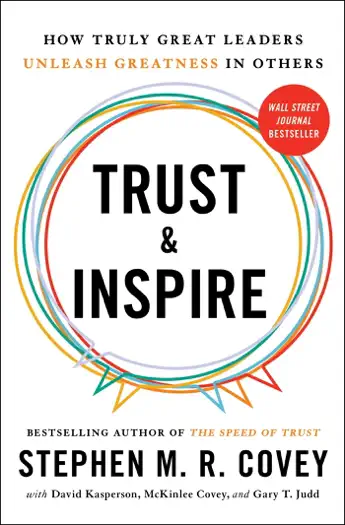 Trust and Inspire by Stephen M.R. Covey, book cover