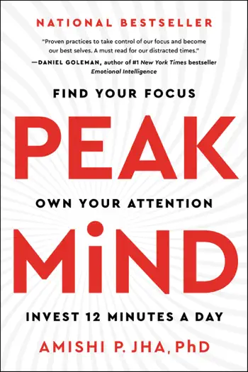 Peak Mind by Amishi P. Jha, book cover