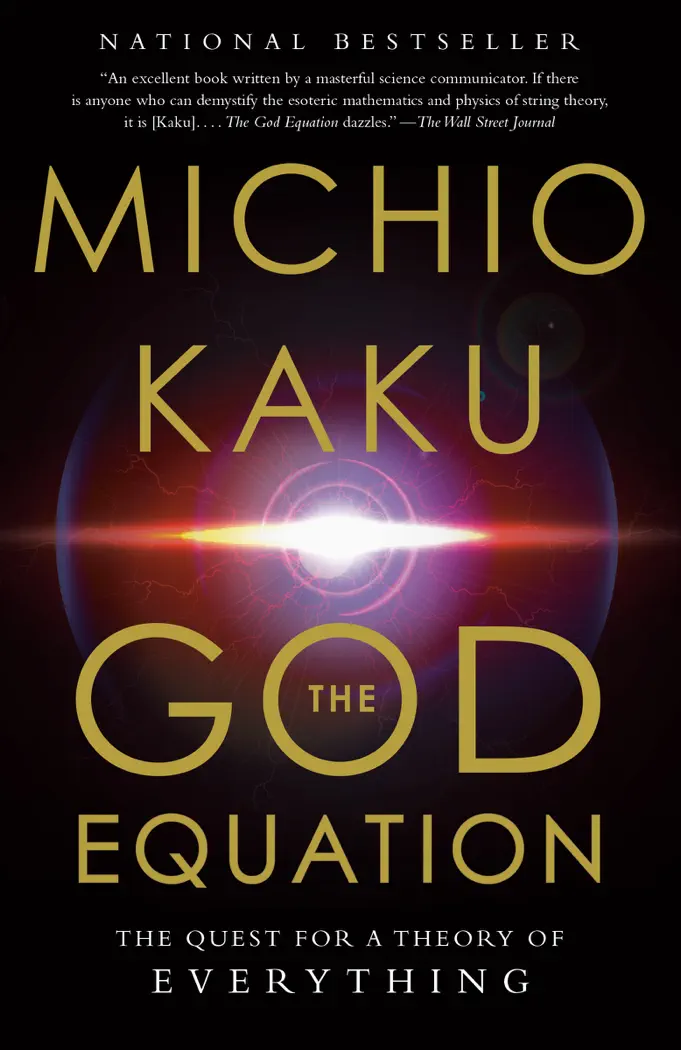 The God Equation by Michio Kaku, book cover
