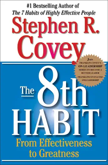 The 8th Habit by Stephen R. Covey, book cover
