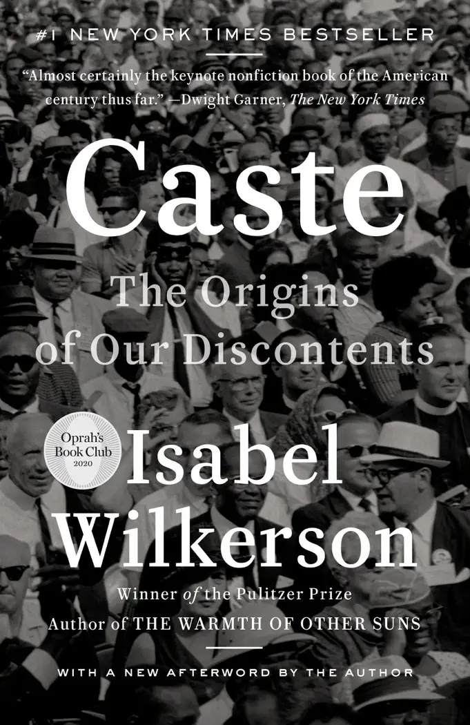 Caste by Isabel Wilkerson, book cover