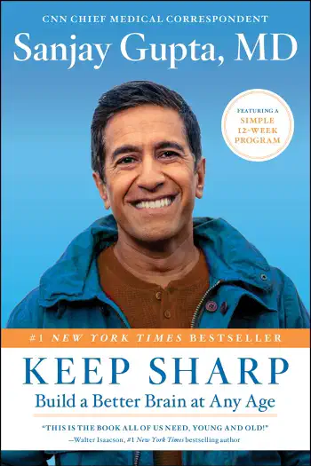 Keep Sharp by Sanjay Gupta, book cover
