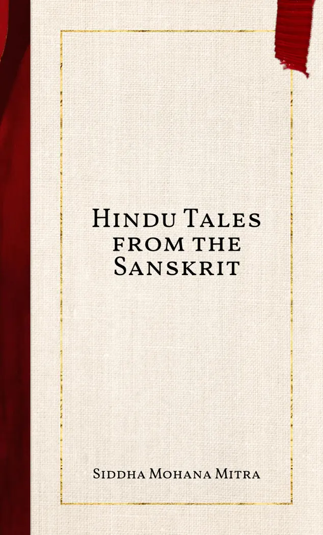 Hindu Tales from the Sanskrit by Siddha Mohana Mitra, book cover