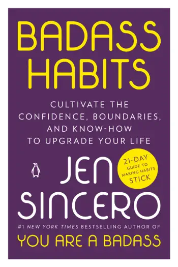 Badass Habits by Jen Sincero, book cover