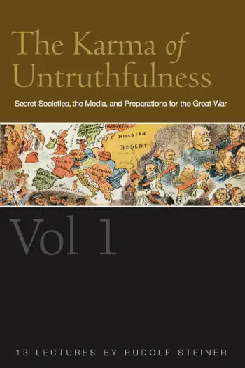 The Karma of Untruthfulness by Rudolf Steiner, book cover
