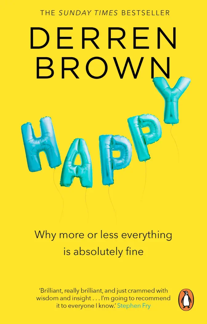 Happy by Derren Brown, book cover